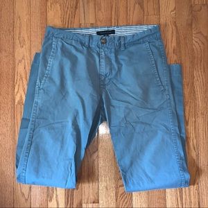 Tommy Hilfiger Men’s Blue Grey Pants, Size 30/30